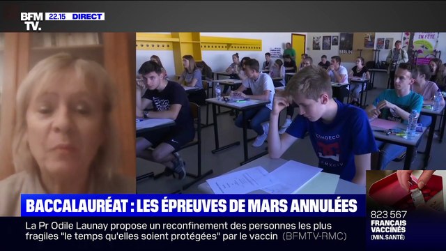 Frédérique Rolet: l'idée de passer les épreuves du bac dans de bonnes conditions semblait de plus en plus improbable - 21/01
