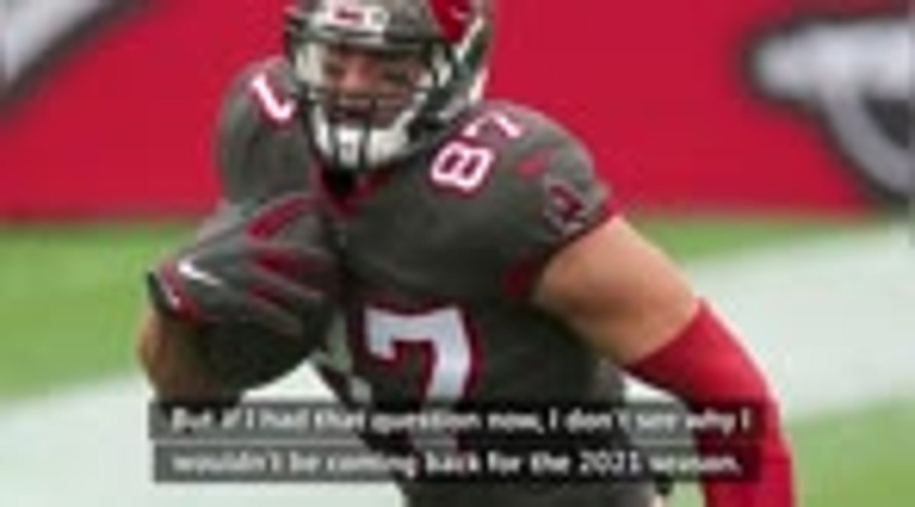 Gronkowski keen to return to Tampa next season