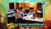 Christian Albán no puede moverse: “Fue el peor día de mi vida”