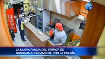 Pareja de terror: una mujer y un hombre son captados robando en local de Guayaquil