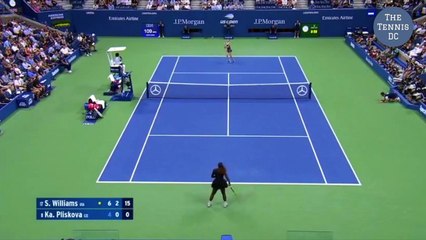 Serena Williams v. Karolina Pliskova | 2018 USO QF Highlights