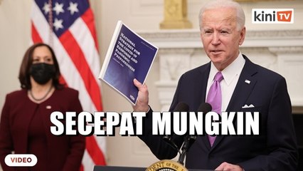 Biden berikrar akan mengedarkan vaksin secepat mungkin