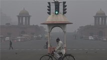 Delhi enveloped in layer of fog, watch weather updates