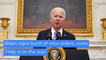 Biden signs burst of virus orders, vows 'Help is on the way', and other top stories in US news from January 22, 2021.