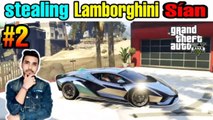 Stealing Lamborghini sían from Gangstar | #2nd GTA V GAMEPLAY