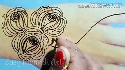 Simple and beautiful Back hand Mehndi Design latest Mehndi unique