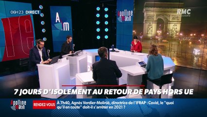 « Allô Marie ? » : 7 jours d'isolement au retour de pays hors UE - 22/01