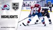 NHL Highlights | Avalanche @ Kings 1/21/21