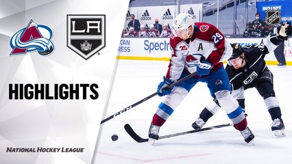 NHL Highlights | Avalanche @ Kings 1/21/21