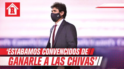 Leonel Rocco: "Hoy estábamos convencidos de hacerle un gran partido a Chivas"