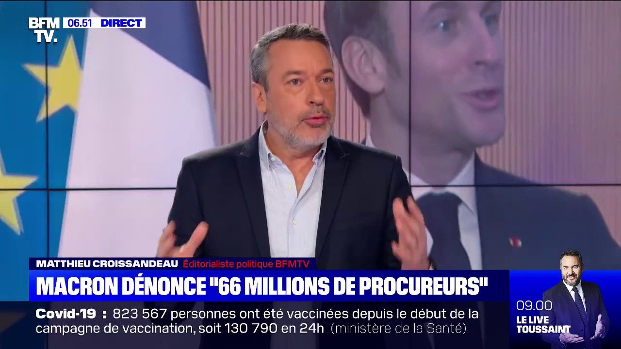 "66 millions de procureurs": l'agacement d'Emmanuel Macron suscite la polémique
