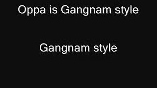 (English subtitles) PSY   Gangnam Style With English Lyrics