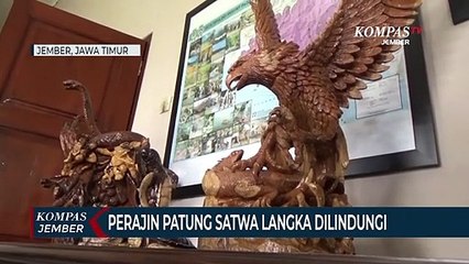 Kampanye Pelestarian Hewan Langka Dilindungi Melalui Kerajinan Patung