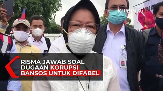 Risma Jawab Soal Dugaan Korupsi Bansos Untuk Difabel dan PKH
