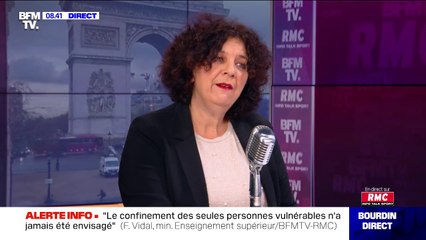 Frédérique Vidal assure que les étudiants pourront revenir un jour par semaine