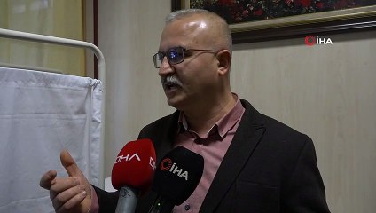 Gözünde unutulan cam kırığı ile bir ay yaşadı