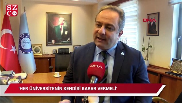 'Üniversiteler yüz yüze eğitim kararını kendisi vermeli'
