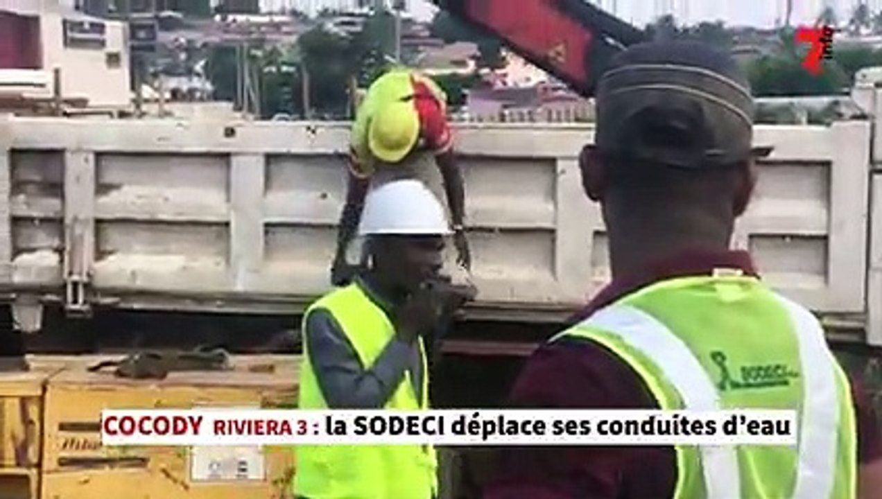 Cocody Riviera 3: la SODECI déplace ses conduites d'eau