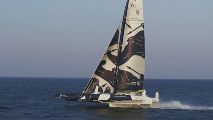 Trophée Jules Verne - Franck Cammas