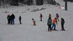 ’Anadolu’nun yüce dağı’ Ilgaz beyaza büründü, kar kalınlığı 40 santimetreyi buldu- Ilgaz Dağı Yıldıztepe Kayak Merkezi’nde kar turizmcileri sevindirdi