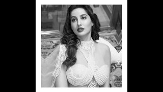 Nora Fatehi Slays In Bold Dress Embellished With Pearls