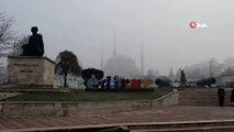 Mimar Sinan’ın ‘ustalık eseri’ Selimiye’nin sisli görüntüsü mest etti
