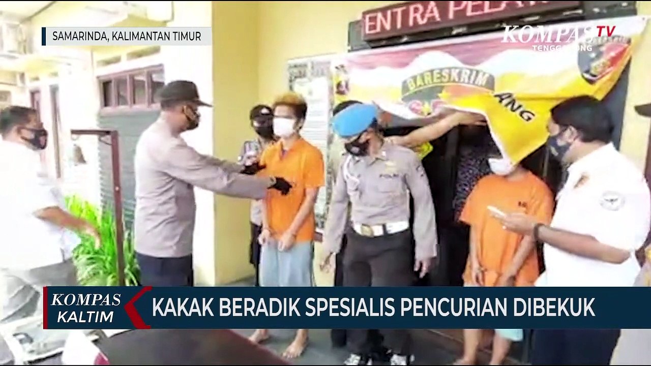Kakak Beradik Spesialis Pencurian Dibekuk