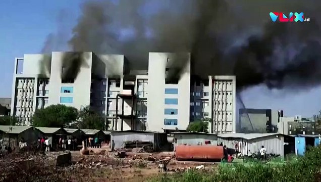 Kebakaran Hebat Pabrik Vaksin COVID-19, Korban Mati Gosong