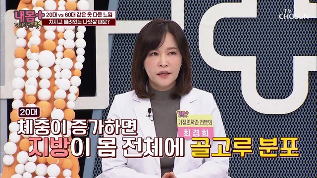 빠져나가는 필수 영양소! 전신 질환 유발 하는 【나잇살】 TV CHOSUN 20210122 방송