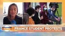 Emmanuel Macron promises students one euro lockdown meals and a quick return to classes