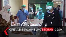 Keharuan Ibu Bayi Kembar Siam Adam dan Haris Usai Operasi