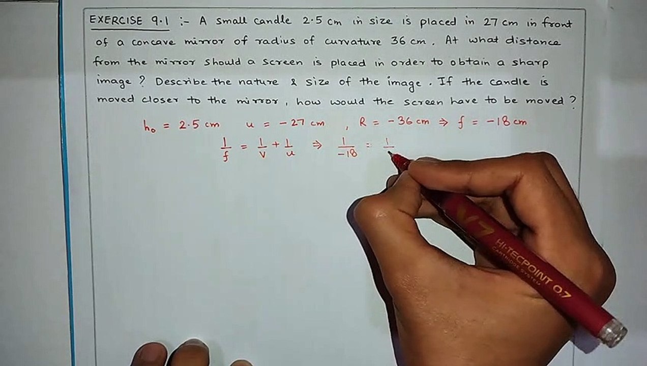 Exercise 9.1 Chapter 9 Class 12  Class 12 Physics NCERT Solutions  Ray optics