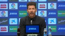 Simeone destaca el papel de Luis Suárez frente al Eibar