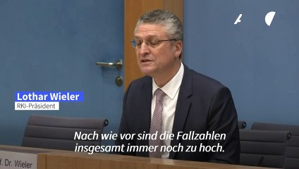 RKI sieht "leicht positiven Trend" bei Corona-Zahlen