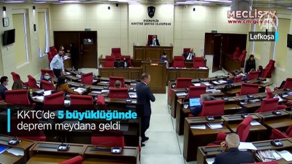 KKTC'de 5 büyüklüğünde deprem meydana geldi