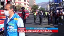 Unifican horarios de circulación en Cochabamba y se aplica cuarentena rígida los domingos