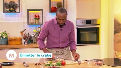 Litchis farcis au crabe