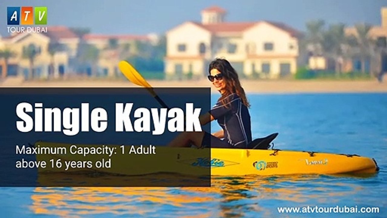 Kayaking in Hatta Dubai