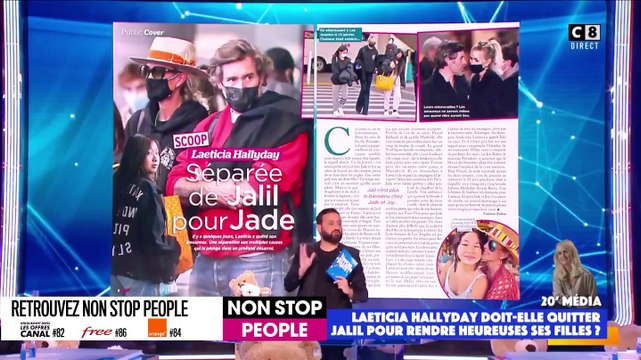 Laeticia Hallyday séparée de Jalil Lespert à cause de Jade ? Bernard Montiel rétablit la vérité