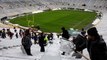 Clearing snow from NFL stadiums requires many hands