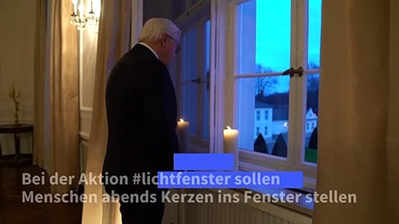 Steinmeier ruft zu Kerzen-Aktion für Corona-Tote auf