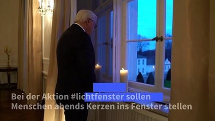 Steinmeier ruft zu Kerzen-Aktion für Corona-Tote auf