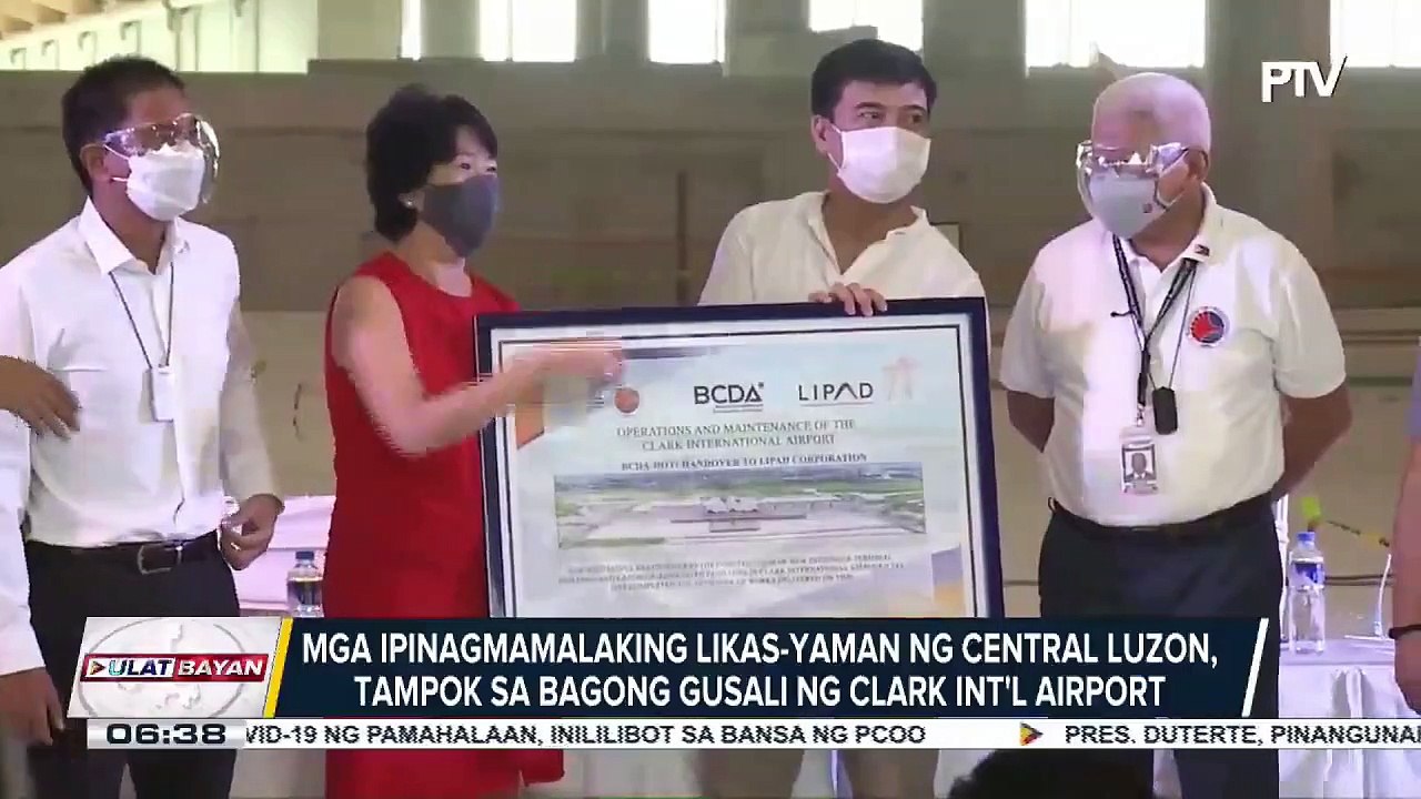Mga ipinagmamalaking likas-yaman ng Central Luzon, tampok sa bagong gusali ng Clark International Airport; Bagong passenger terminal, doble sa kasalukuyan ang kayang maserbisyuhan