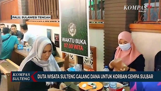 Duta Wisata Sulteng Galang Dana Untuk Korban Gempa Sulbar