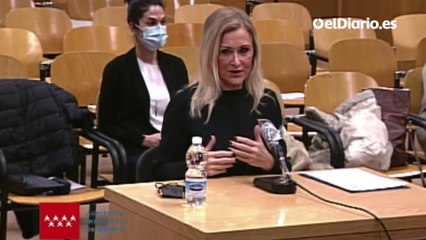 Cifuentes: "No he encontrado ningún trabajo, quizás porque mi vida es muy complicada. He tenido dos mudanzas de domicilio"