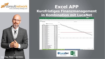 Excel APP Finanzstatus mit LucaNet in der Corona-Krise
