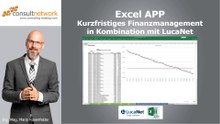 Excel APP Finanzstatus mit LucaNet in der Corona-Krise