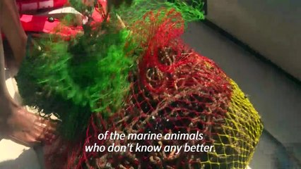 Thailand's 'ghost' fishing nets retrieved and recycled