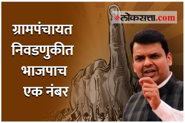 ग्रामपंचायत निवडणुकीत भाजपाच एक नंबर - देवेंद्र फडणवीस
