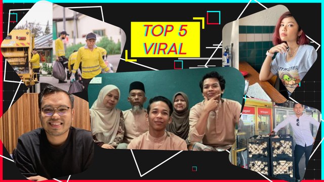 Top 5 Viral: Pengutip sampah jadi model, kenapa pula sambal Khairulaming laku keras?